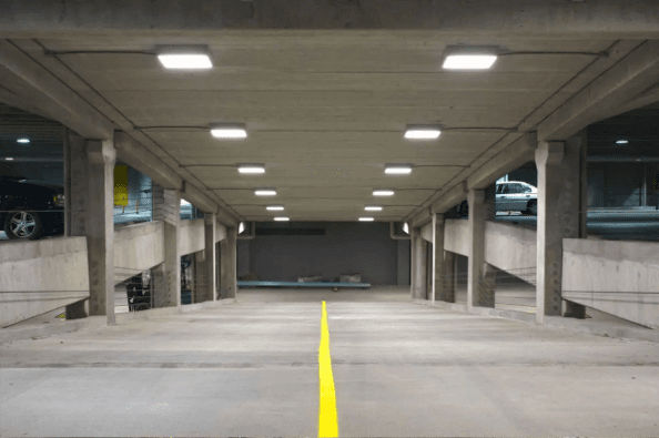 Check out Westgate parking lot, garage lights solutions
